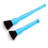 Car Detailing Brushes Blue Nylon Bristle Plastic Car Wash Brushes Interior Detail Brush For Auto Car