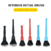 Car Detailing Brushes Blue Nylon Bristle Plastic Car Wash Brushes Interior Detail Brush For Auto Car