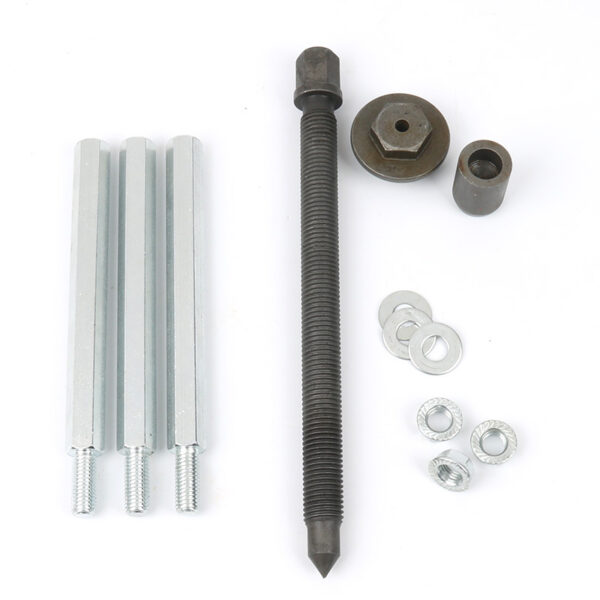 主图-04 Universal bearing removal puller,21 in1 Bearing Puller Kit, Bearing Removal Tool, Bearing Separator Set, Bearing Disassembly Gear Puller w/ 3-jaw Hooks and 6 Sizes Red Steel Inner Hole Extractor